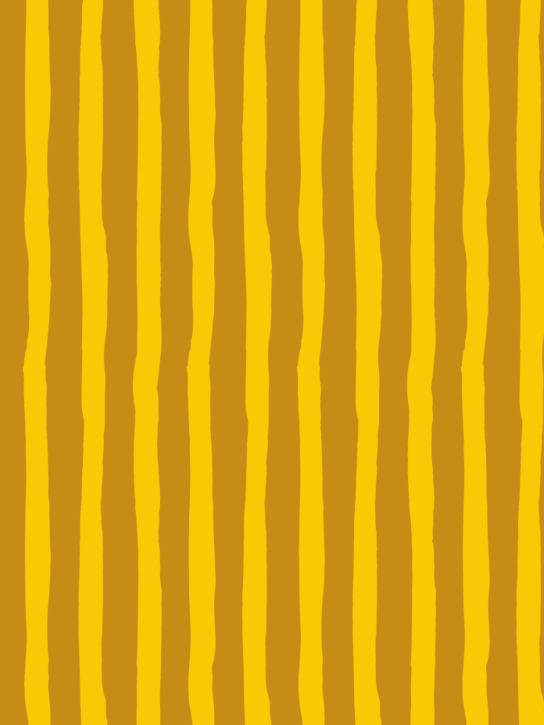 Wide painterly vertical stripes alternating bright yellow and warm ochre.
